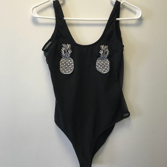 Pineapple Mesh Bodysuit - Picture 5 of 8